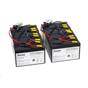 Baterie - FUKAWA FWU-12 náhradní set baterií za RBC12 (12V/7Ah, 8ks) Baterie - FUKAWA FWU-12 náhradní set baterií za RBC12 (12V/7Ah, 8ks)