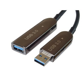 PREMIUMCORD Kabel USB3.0 + 2.0 prodlužovací optický AOC kabel A/Male - A/Female 10m PREMIUMCORD Kabel USB3.0 + 2.0 prodlužovací optický AOC kabel A/Male - A/Female 10m