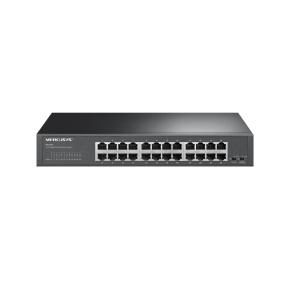 MERCUSYS switch MS124GS (24xGbE, fanless) MERCUSYS switch MS124GS (24xGbE, fanless)