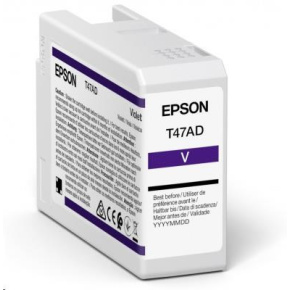 EPSON ink Singlepack Violet T47AD UltraChrome Pro 10 ink 50ml EPSON ink Singlepack Violet T47AD UltraChrome Pro 10 ink 50ml
