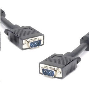 PREMIUMCORD Kabel VGA propojovací 10m (SVGA, HD15M/M, dvojité stínění, feritová jádra) PREMIUMCORD Kabel VGA propojovací 10m (SVGA, HD15M/M, dvojité stínění, feritová jádra)