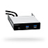BAZAR - CHIEFTEC MUB-3003C, čelní panel s 1x USB Type-C a 2x USB Type-A, poškozený obal