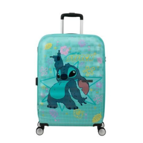 American Tourister WAVEBREAKER DISNEY SPIN.67/24 TSA DISNEY FL STITCH FLOWER American Tourister WAVEBREAKER DISNEY SPIN.67/24 TSA DISNEY FL STITCH FLOWER