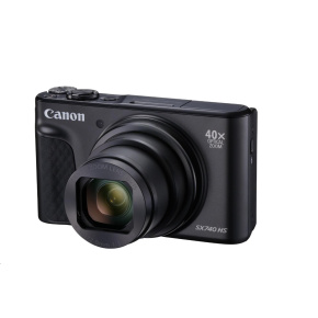 Canon PowerShot SX740 HS Lite, 20.3Mpix, 40x zoom, WiFi, 4K video - černý Canon PowerShot SX740 HS Lite, 20.3Mpix, 40x zoom, WiFi, 4K video - černý