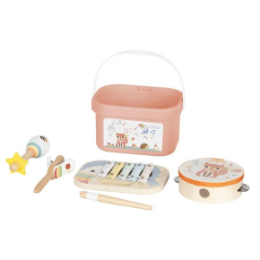 Sada dětských hudebních nástrojů v boxu 4v1 Sada dětských hudebních nástrojů v boxu 4v1