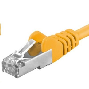 PREMIUMCORD Patch kabel CAT6a S-FTP, RJ45-RJ45, AWG 26/7 3m žlutá PREMIUMCORD Patch kabel CAT6a S-FTP, RJ45-RJ45, AWG 26/7 3m žlutá