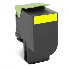 LEXMARK 802HY Yellow toner pro CX410/510 z programu Lexmark Return (3 000 stran) LEXMARK 802HY Yellow toner pro CX410/510 z programu Lexmark Return (3 000 stran)