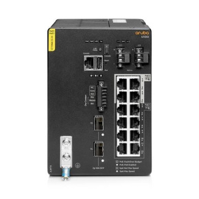 Aruba 4100i 12-port 1GbE (8-port Class 4 POE and 4-port Class 6 POE) 2-port SFP+ DIN Mount Switch JL817A RENEW Aruba 4100i 12-port 1GbE (8-port Class 4 POE and 4-port Class 6 POE) 2-port SFP+ DIN Mount Switch JL817A RENEW