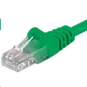PREMIUMCORD Patch kabel UTP RJ45-RJ45 CAT5e 0.25m zelená PREMIUMCORD Patch kabel UTP RJ45-RJ45 CAT5e 0.25m zelená