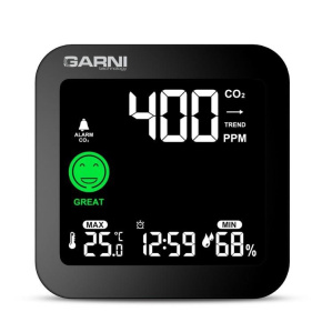 GARNI 201 OneCare - Měřič CO2 (kysličníku uhličitého) GARNI 201 OneCare - Měřič CO2 (kysličníku uhličitého)