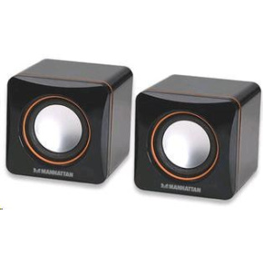 MANHATTAN Reproduktory 2.0 2600 Series Speaker System, USB napájení MANHATTAN Reproduktory 2.0 2600 Series Speaker System, USB napájení