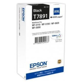 EPSON Ink čer WF-5xxx Series Ink Cartridge "Pisa" XXL Black (65,1 ml) (4.000 str.) EPSON Ink čer WF-5xxx Series Ink Cartridge "Pisa" XXL Black (65,1 ml) (4.000 str.)