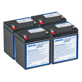AVACOM Náhradní baterie AVA-RBP04-12050-KIT pro UPS CyberPower, Vertiv AVACOM Náhradní baterie AVA-RBP04-12050-KIT pro UPS CyberPower, Vertiv