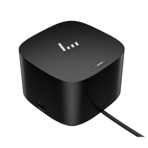HP Dock - Thunderbolt 120W G4 EURO (Hook) 1xTB4, 4x USB 3.2, 2xUSB-C 3.2, HDMI 2.0, 2xDP 1.4, 1xRJ45 HP Dock - Thunderbolt 120W G4 EURO (Hook) 1xTB4, 4x USB 3.2, 2xUSB-C 3.2, HDMI 2.0, 2xDP 1.4, 1xRJ45