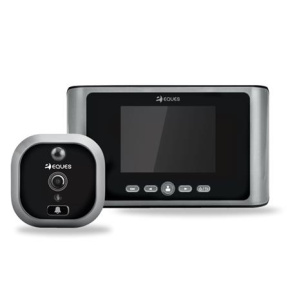 Eques Digitální dveřní kukátko GREETER PLUS R06 (Grey) Eques Digitální dveřní kukátko GREETER PLUS R06 (Grey)