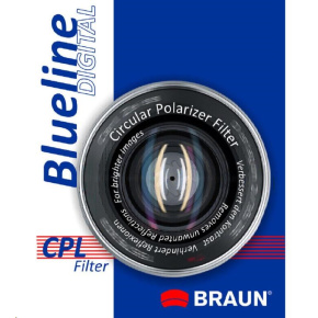 Braun C-PL BlueLine polarizační filtr 62 mm Braun C-PL BlueLine polarizační filtr 62 mm