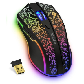 CONNECT IT DOODLE 3 bezdrátová herní myš, černá CONNECT IT DOODLE 3 bezdrátová herní myš, černá