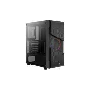 AEROCOOL skříň Menace Saturn FRGB ML G, Mid tower, 2x USB 3.0, 2x audio, 1x 120mm FRGB Fan, bez zdroje AEROCOOL skříň Menace Saturn FRGB ML G, Mid tower, 2x USB 3.0, 2x audio, 1x 120mm FRGB Fan, bez zdroje