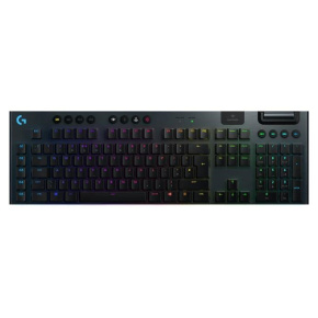 Logitech Mechanical Gaming Keyboard G915 LIGHTSPEED Wireless RGB - GL Tactile - CARBON - US INT'L - 2.4GHZ/BT Logitech Mechanical Gaming Keyboard G915 LIGHTSPEED Wireless RGB - GL Tactile - CARBON - US INT'L - 2.4GHZ/BT