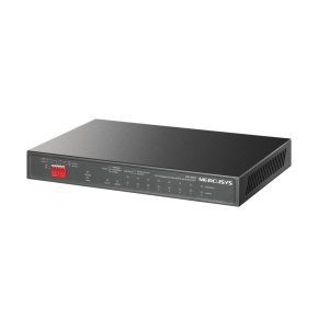 MERCUSYS switch MS110GMP (10xGbE,8xPoE+,111W,fanless)